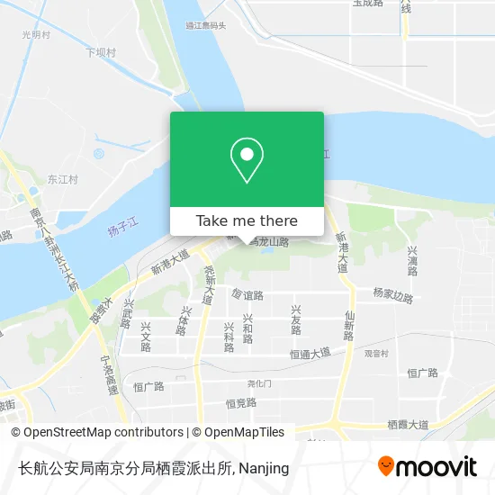 长航公安局南京分局栖霞派出所 map