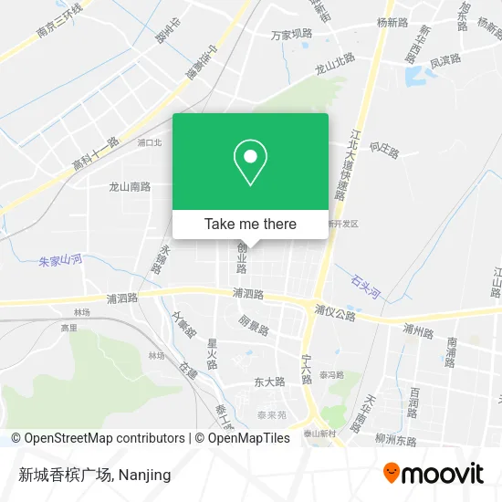 新城香槟广场 map