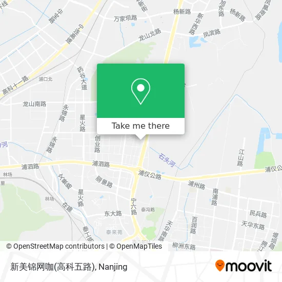 新美锦网咖(高科五路) map