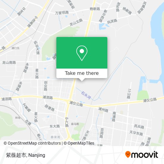 紫薇超市 map