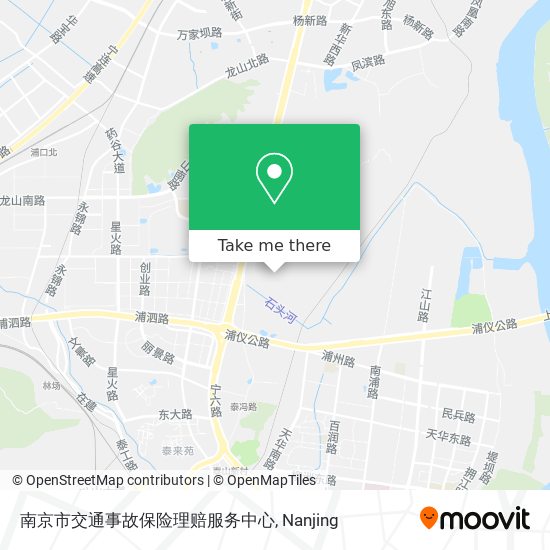 南京市交通事故保险理赔服务中心 map