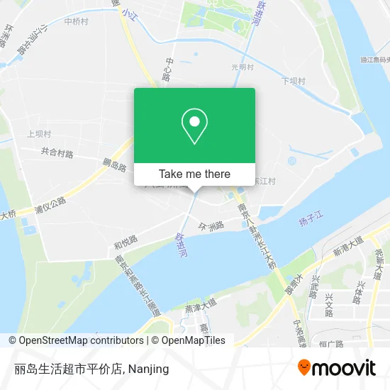 丽岛生活超市平价店 map
