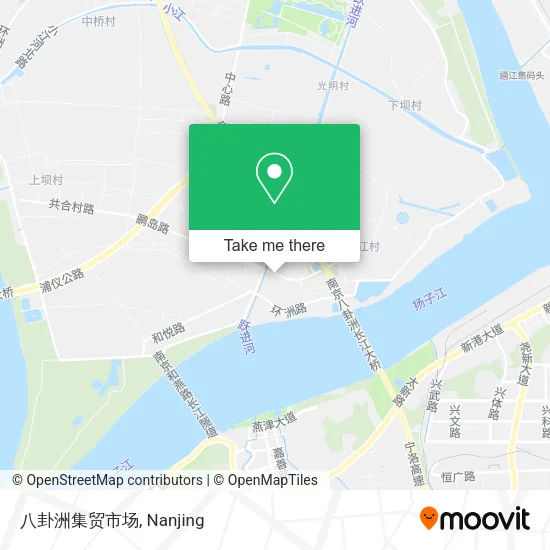 八卦洲集贸市场 map