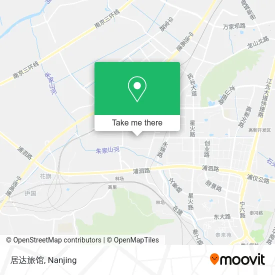 居达旅馆 map