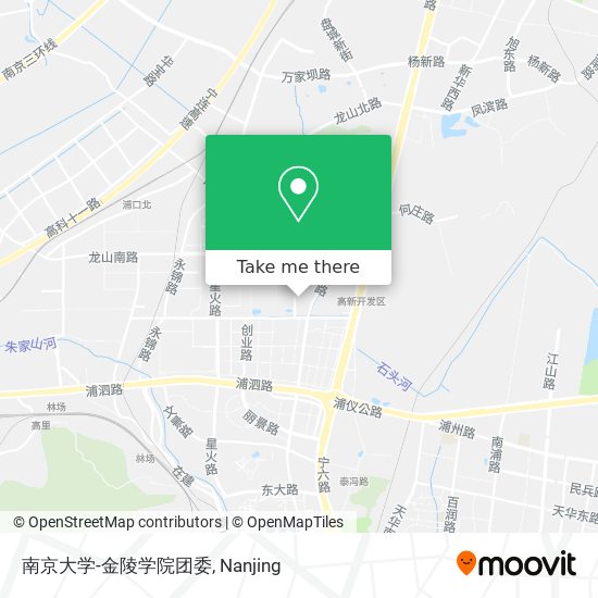 南京大学-金陵学院团委 map