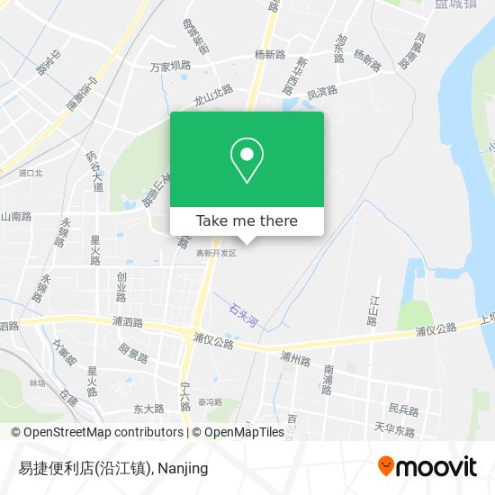 易捷便利店(沿江镇) map