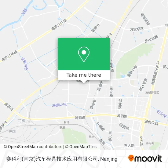 赛科利(南京)汽车模具技术应用有限公司 map