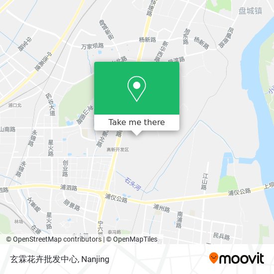 玄霖花卉批发中心 map