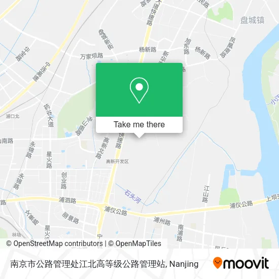 南京市公路管理处江北高等级公路管理站 map