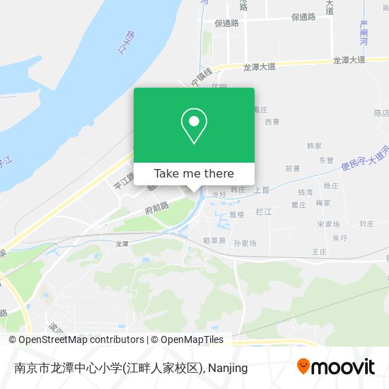 南京市龙潭中心小学(江畔人家校区) map