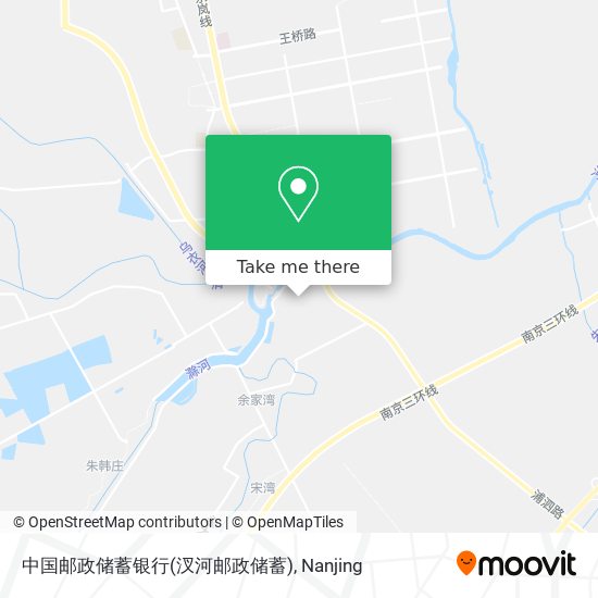 中国邮政储蓄银行(汊河邮政储蓄) map