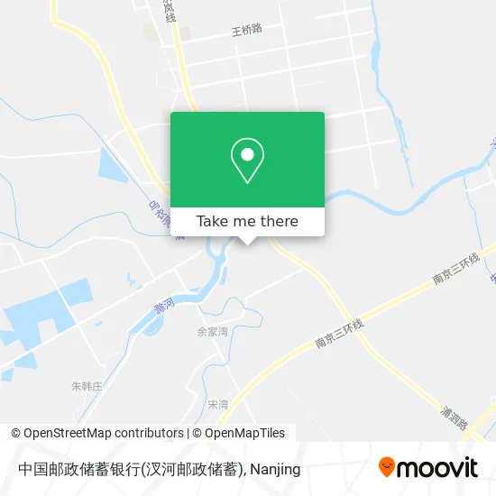 中国邮政储蓄银行(汊河邮政储蓄) map