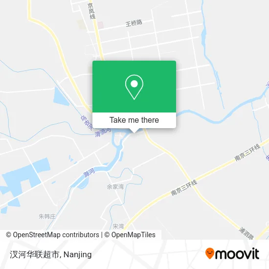 汊河华联超市 map