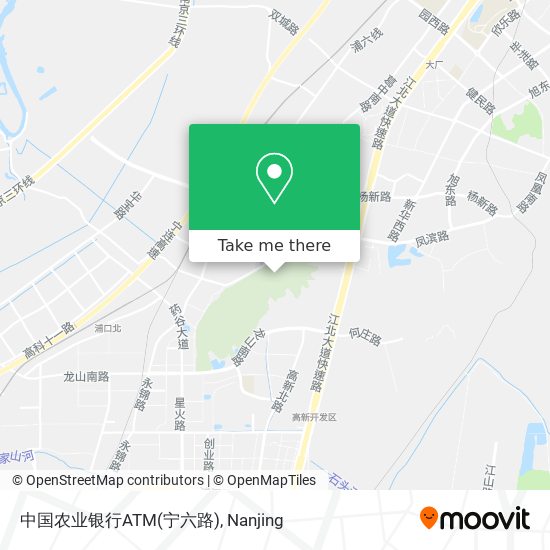 中国农业银行ATM(宁六路) map