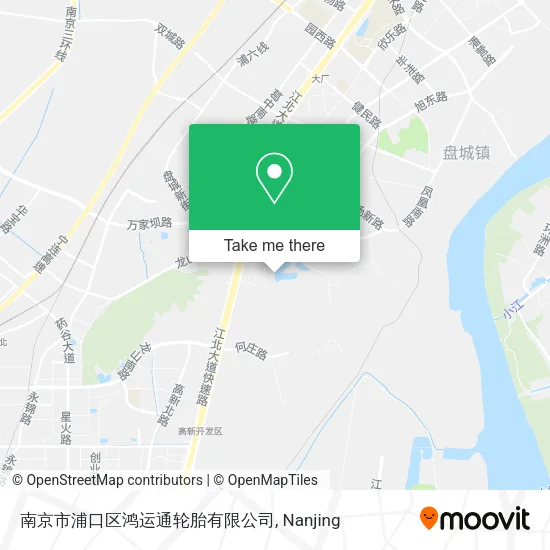 南京市浦口区鸿运通轮胎有限公司 map