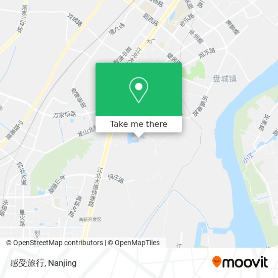 感受旅行 map