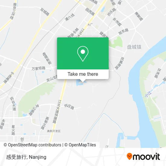 感受旅行 map