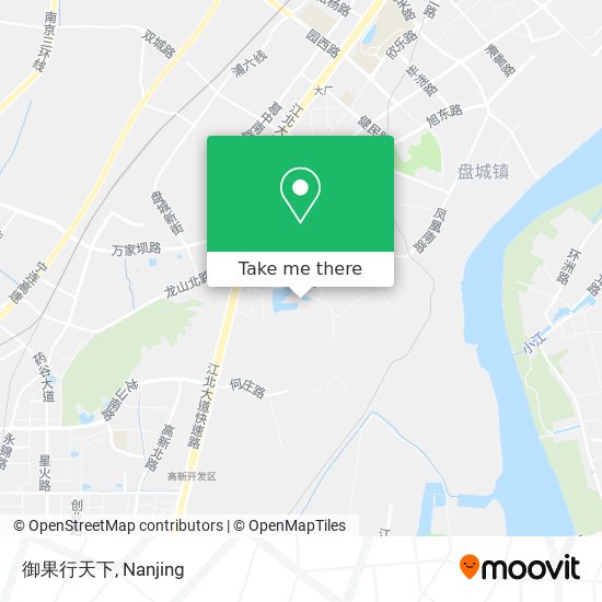 御果行天下 map