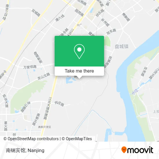 南钢宾馆 map