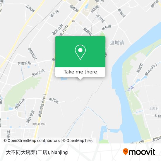 大不同大碗菜(二店) map