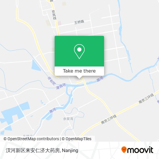 汊河新区来安仁济大药房 map