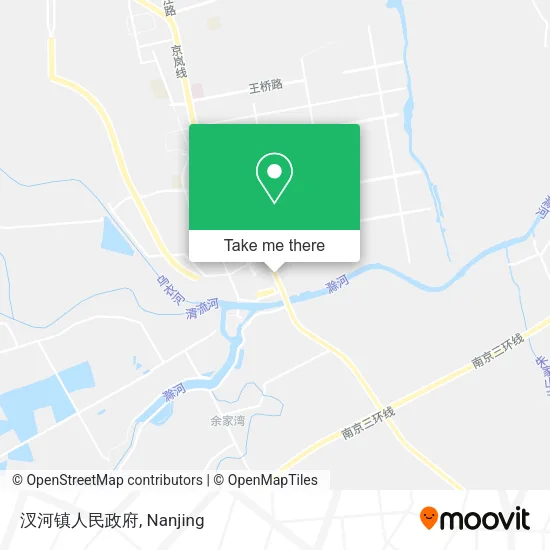 汊河镇人民政府 map