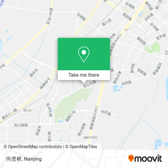 尚贤桥 map