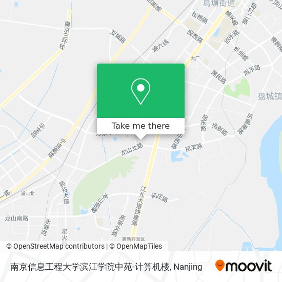 南京信息工程大学滨江学院中苑-计算机楼 map