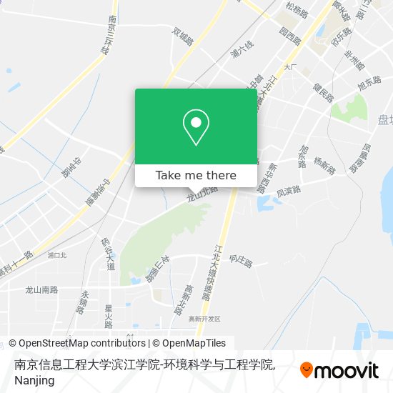 南京信息工程大学滨江学院-环境科学与工程学院 map