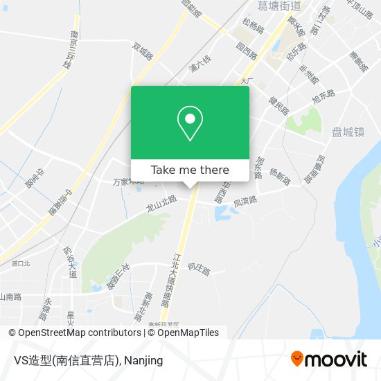 VS造型(南信直营店) map