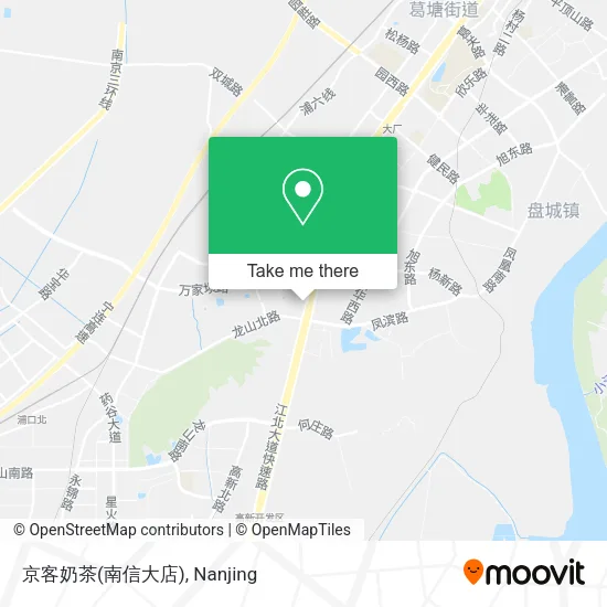 京客奶茶(南信大店) map