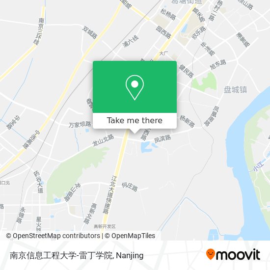 南京信息工程大学-雷丁学院 map