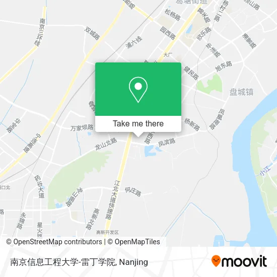 南京信息工程大学-雷丁学院 map