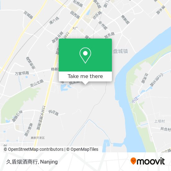 久盾烟酒商行 map