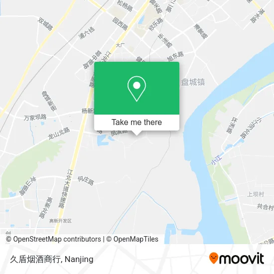 久盾烟酒商行 map