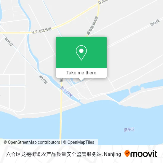 六合区龙袍街道农产品质量安全监管服务站 map