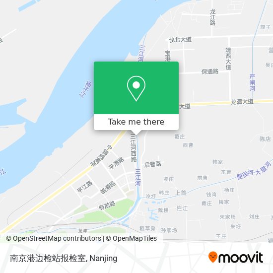 南京港边检站报检室 map