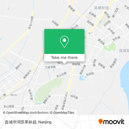 盘城华润苏果标超 map