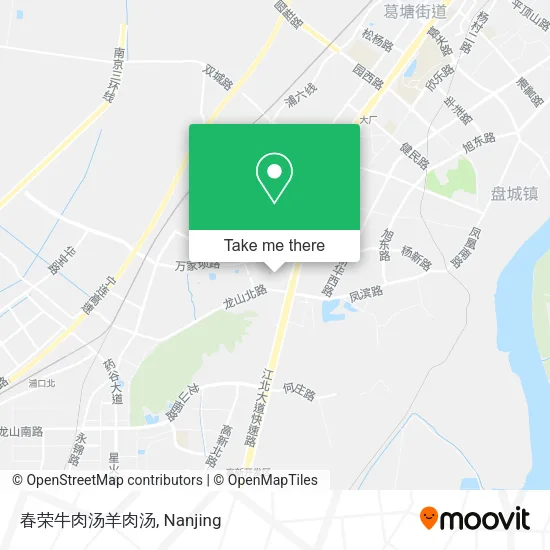 春荣牛肉汤羊肉汤 map