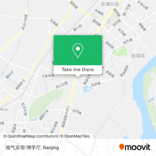 南气宾馆-博学厅 map