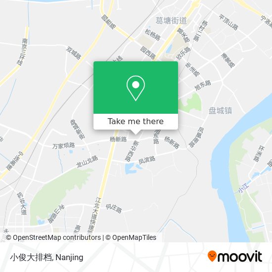 小俊大排档 map
