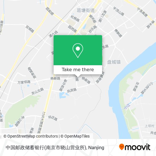 中国邮政储蓄银行(南京市晓山营业所) map
