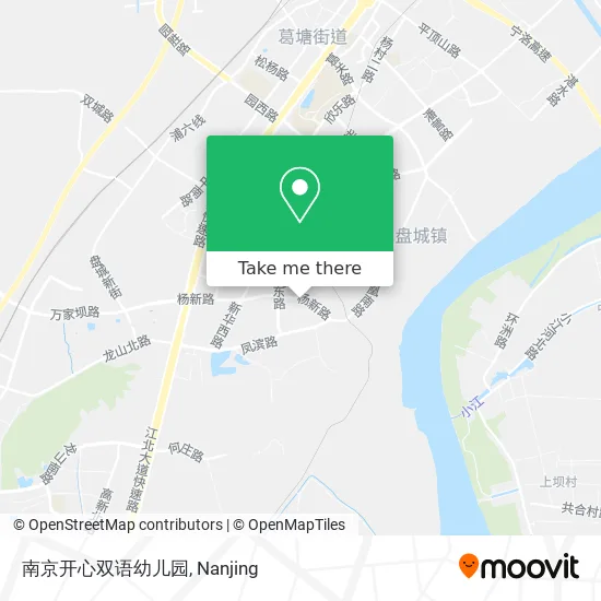 南京开心双语幼儿园 map
