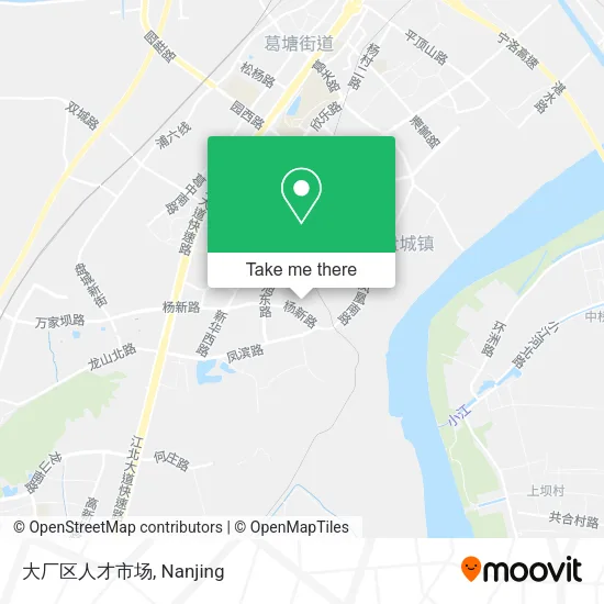 大厂区人才市场 map