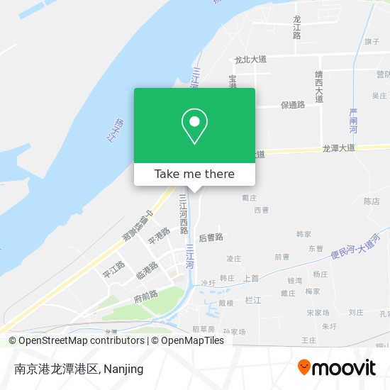 南京港龙潭港区 map