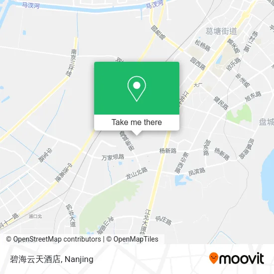 碧海云天酒店 map