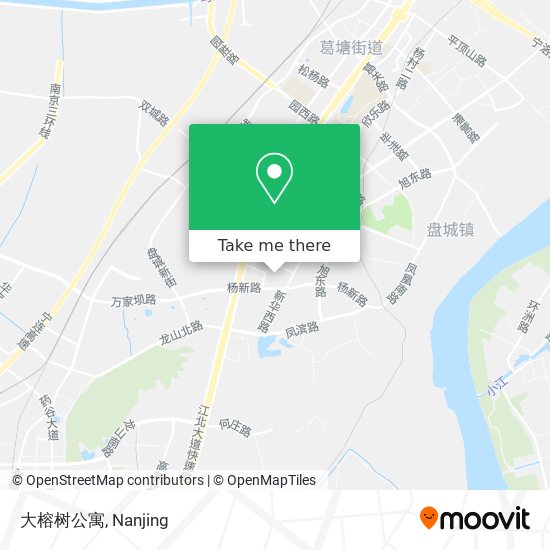 大榕树公寓 map