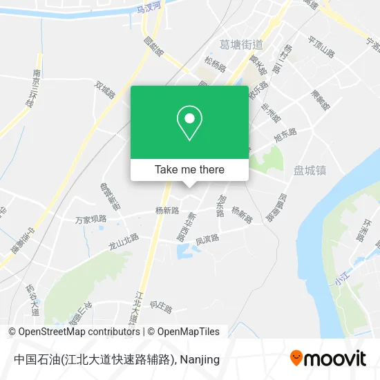中国石油(江北大道快速路辅路) map