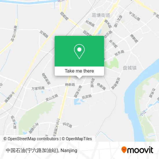 中国石油(宁六路加油站) map