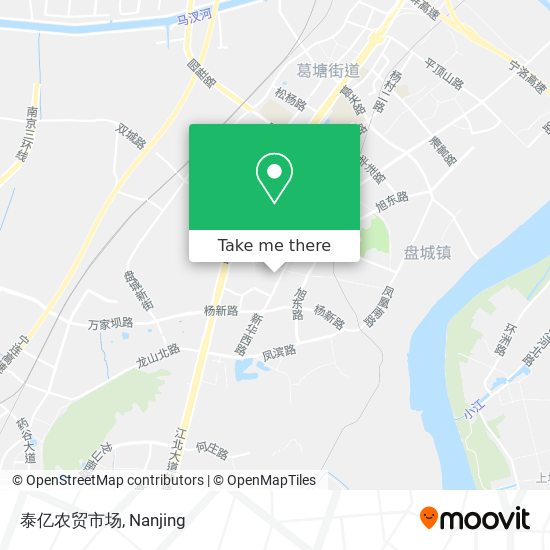 泰亿农贸市场 map